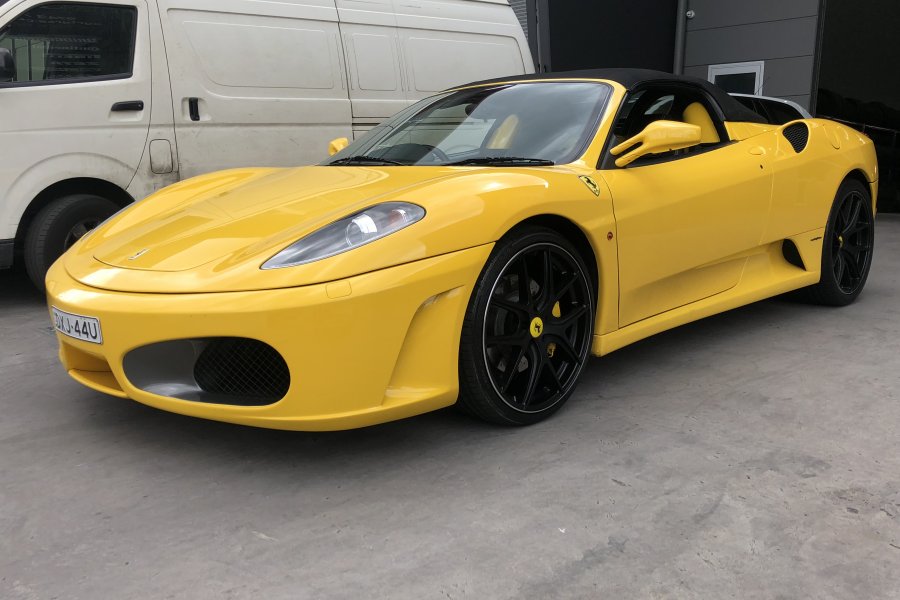 F430 ON 20" HR 762 ALLOYS